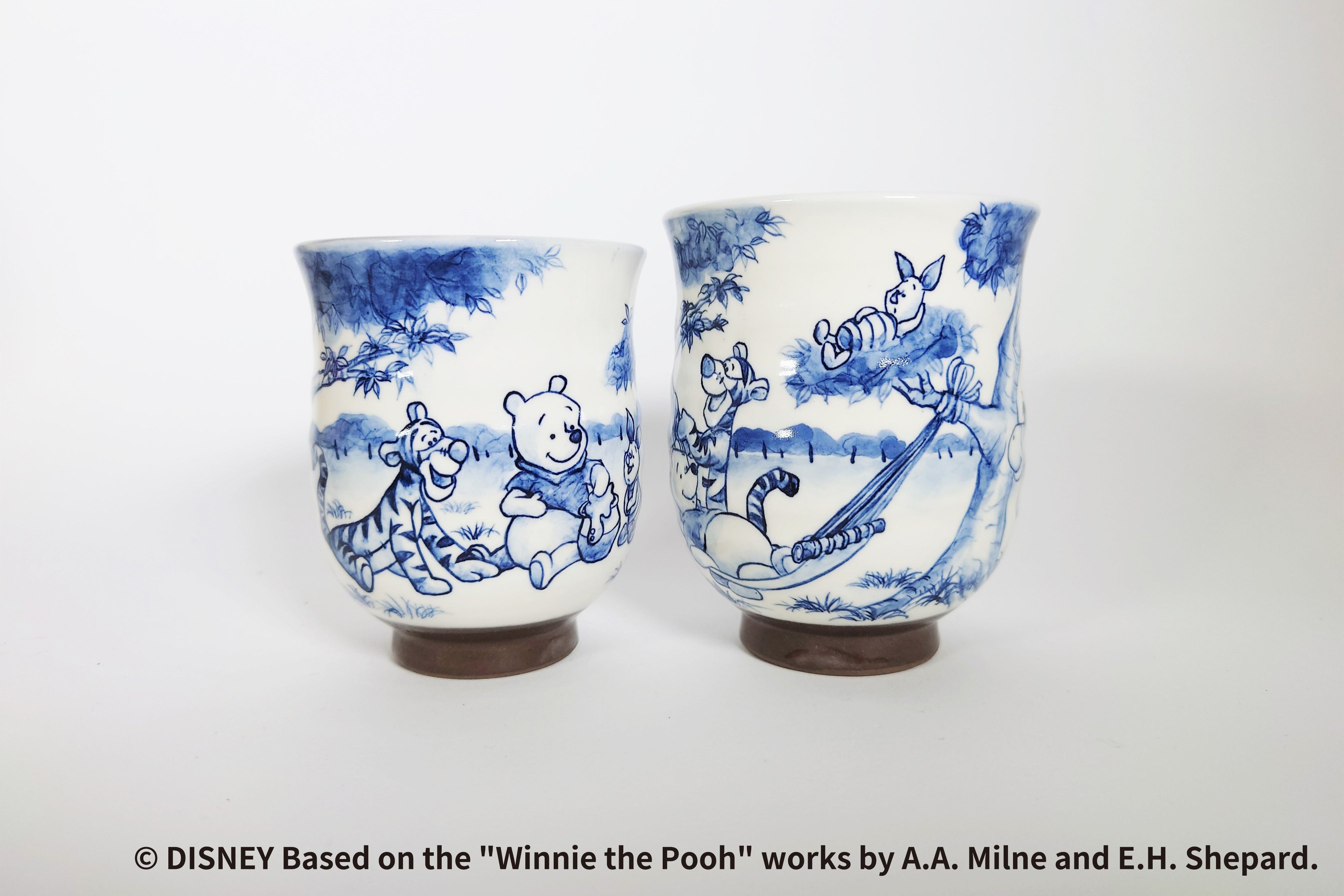 100エーカーの森 組湯呑【ディズニー/京都伝統工芸シリーズ】