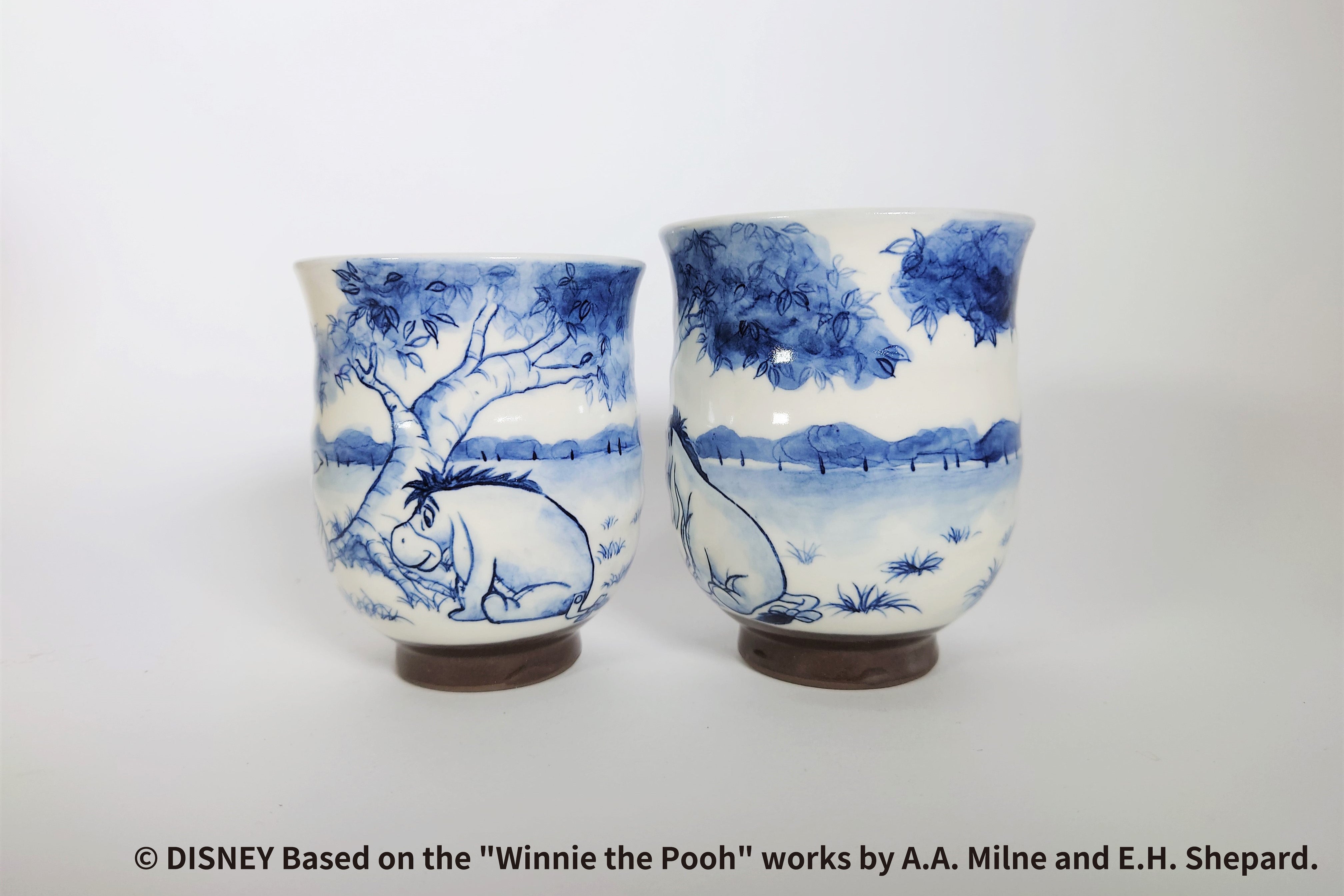 100エーカーの森 組湯呑【ディズニー/京都伝統工芸シリーズ】