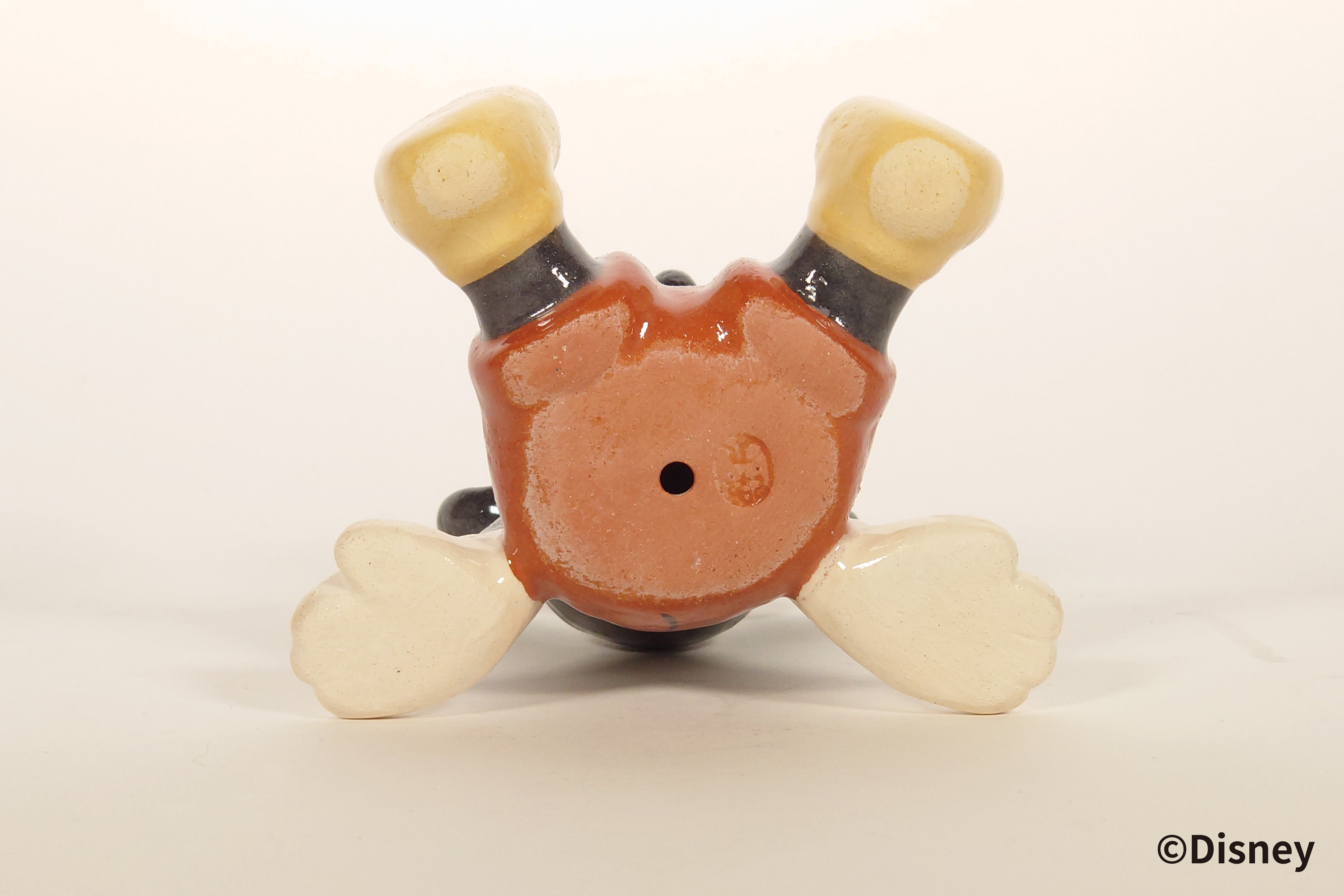 <ミッキーマウス>楽焼人形【ディズニー/京都伝統工芸シリーズ】
