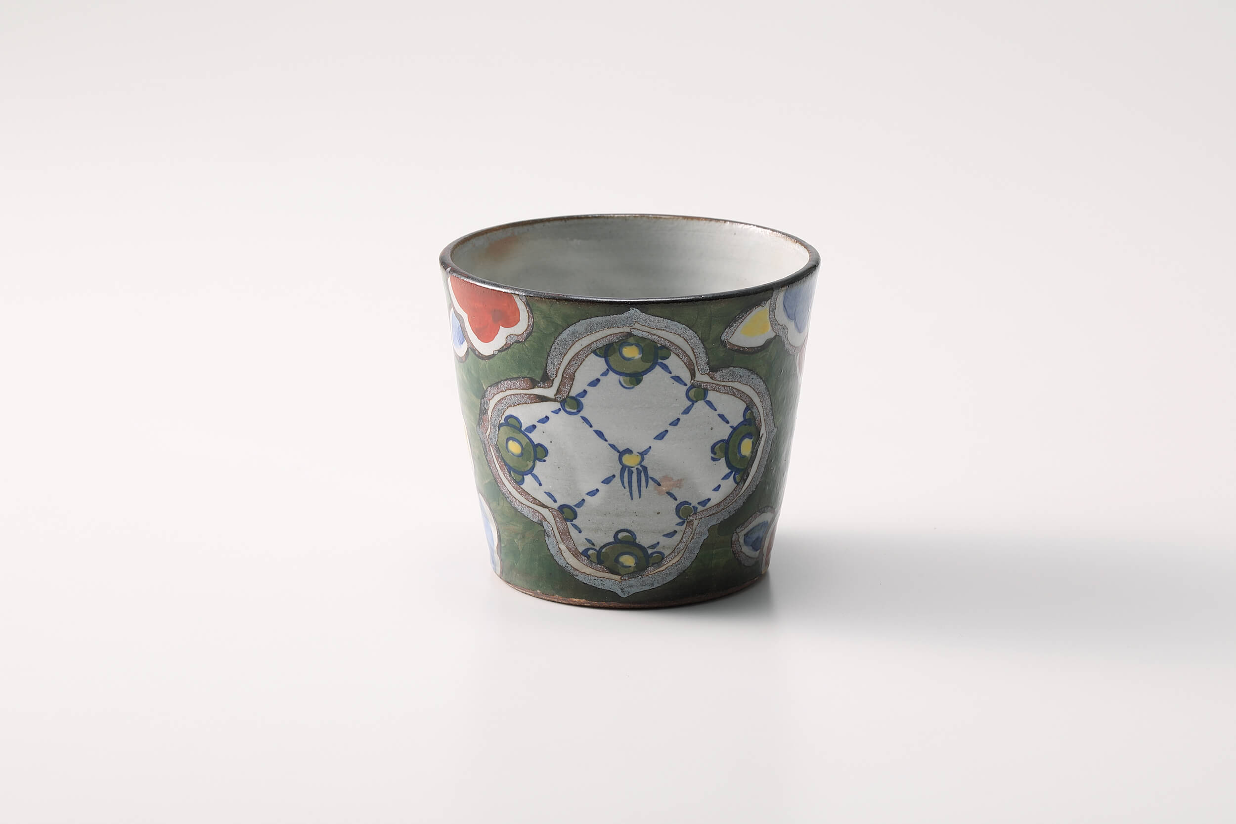 乾山 瓔珞紋 カップ200ペア