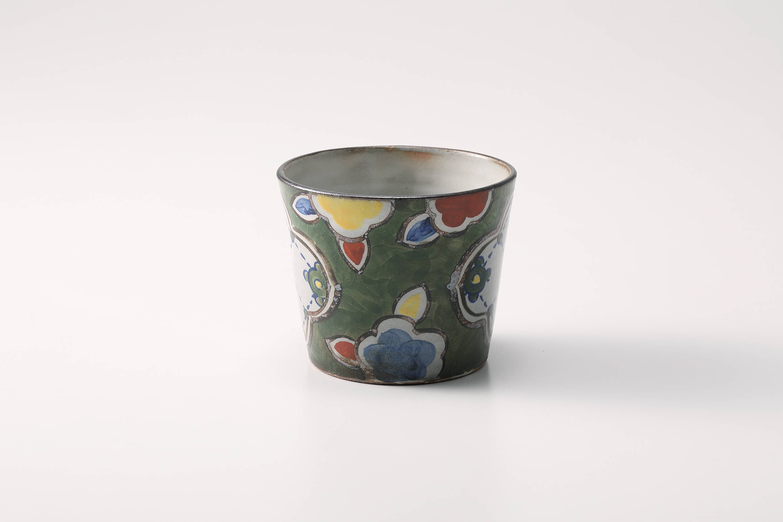 乾山 瓔珞紋 カップ200ペア