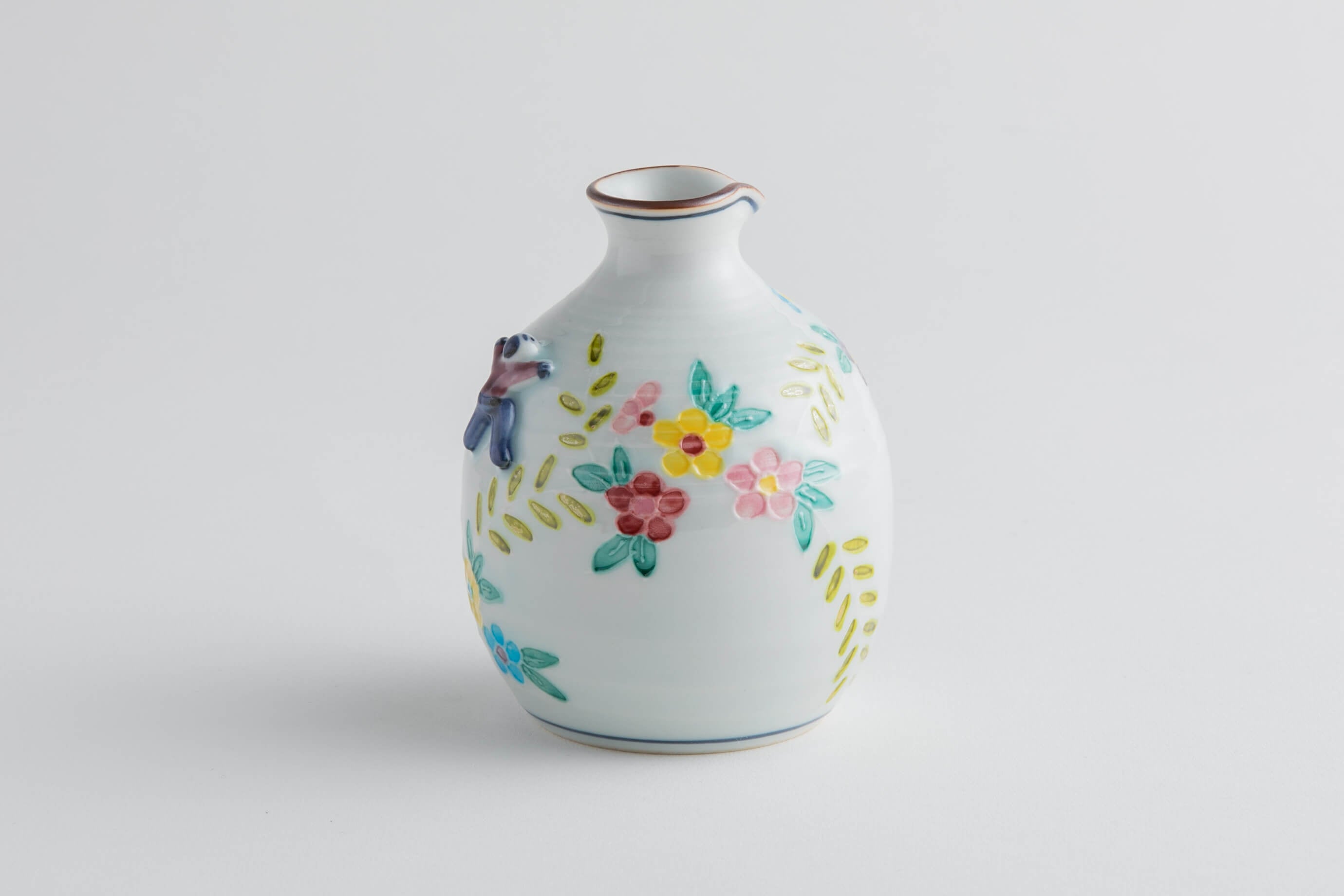 一閑人交趾草花 酒器