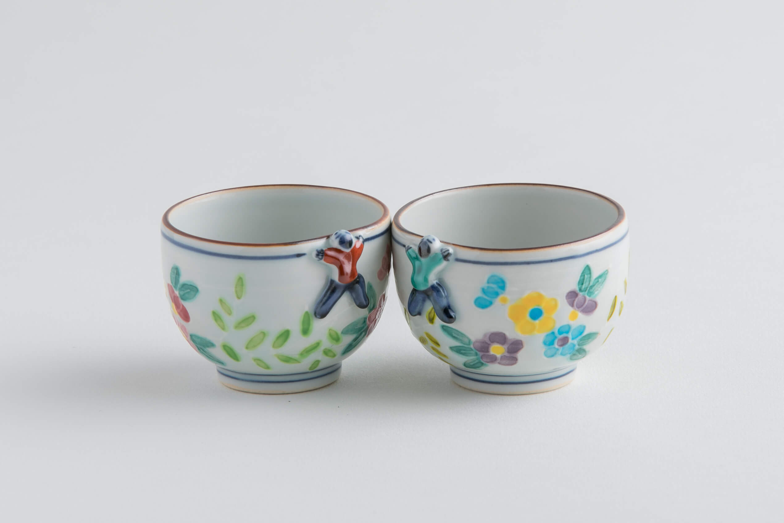 一閑人交趾草花 酒器