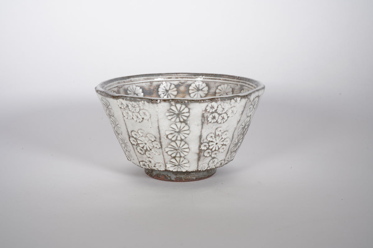 三島手花ごよみ 組飯碗