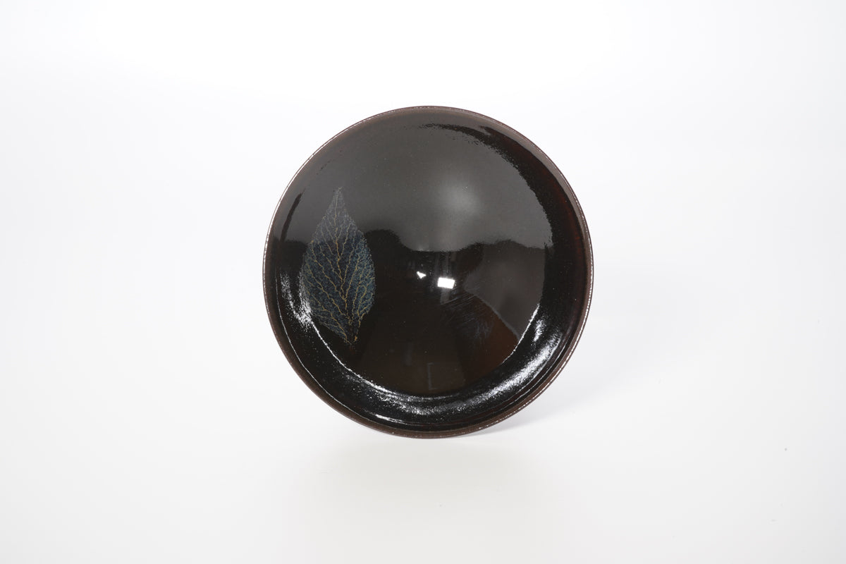 木ノ葉天目 盃【炎芸術】