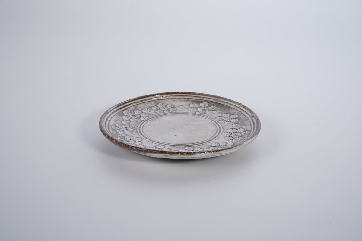 三島手花ごよみ 3寸皿