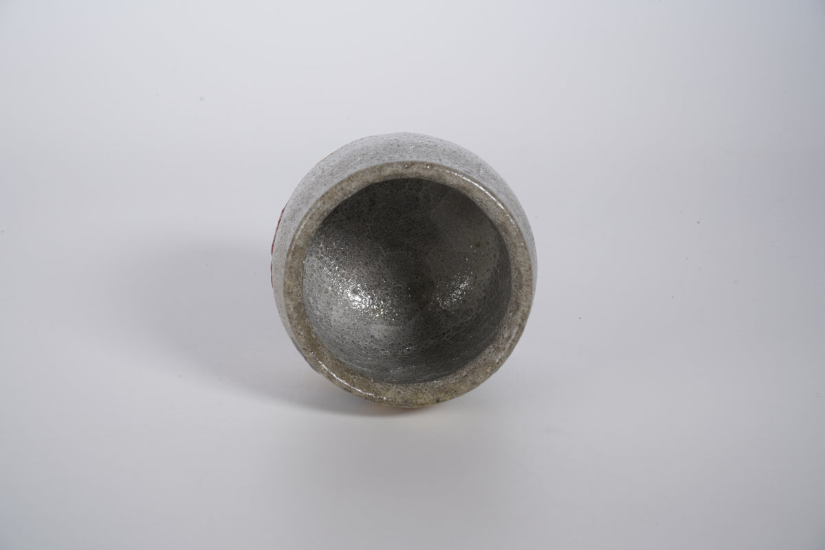 色絵金銀彩花鳥 椿に四十雀 ぐい呑【限定品】