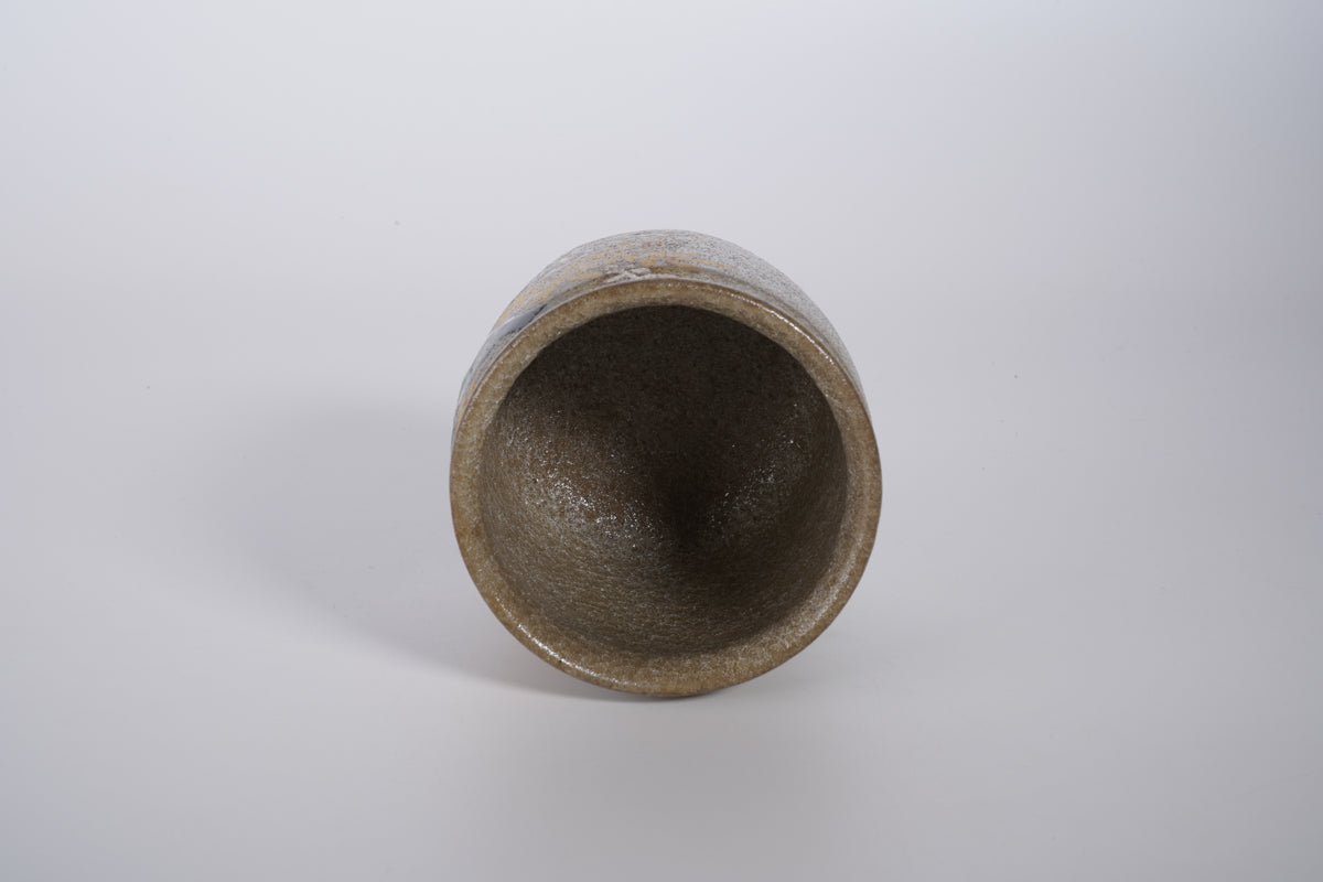 色絵金銀彩花鳥 藤に四十雀 湯呑【限定品】