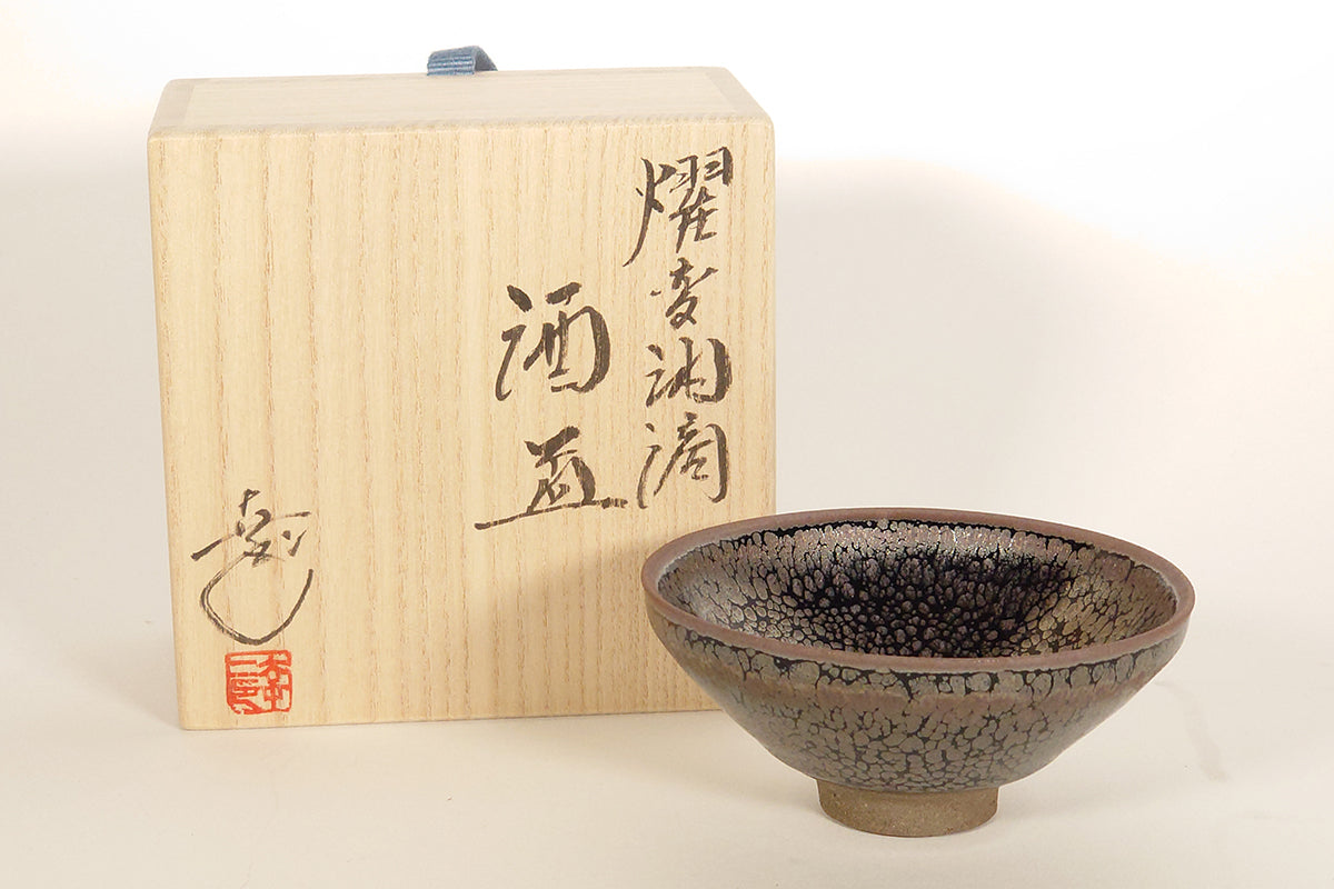 燿変油滴 盃 【参考品】