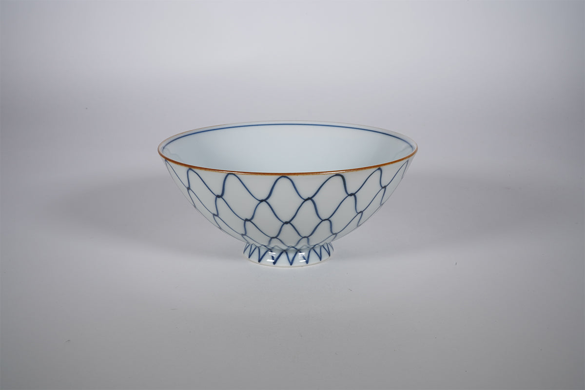 赤網・染網 組飯碗