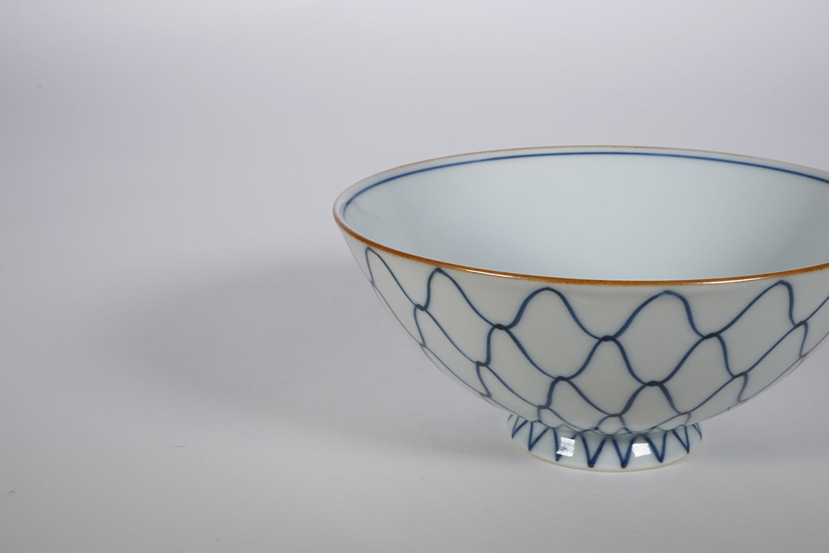 赤網・染網 組飯碗