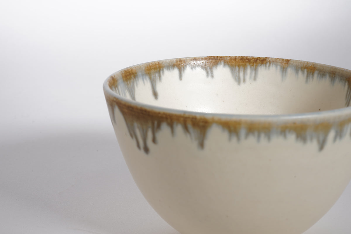 クリーム釉彩 ボウル