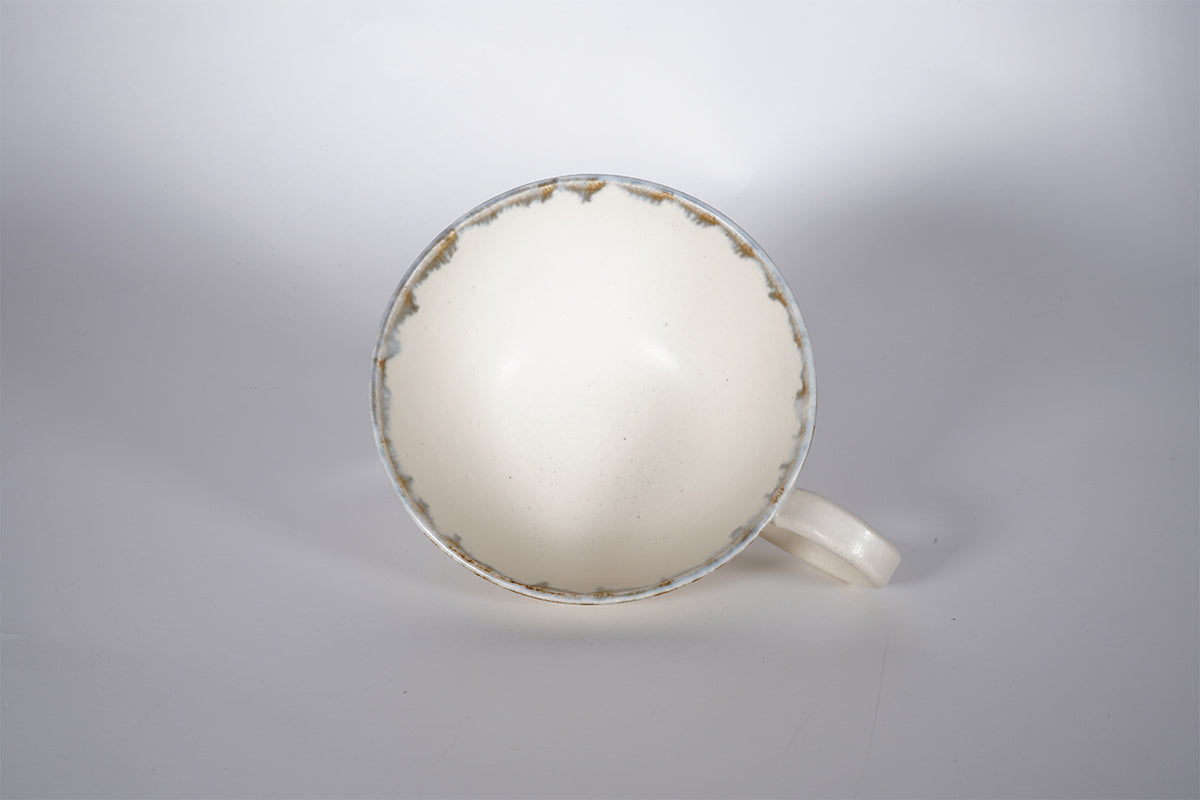 クリーム釉彩 スープカップ