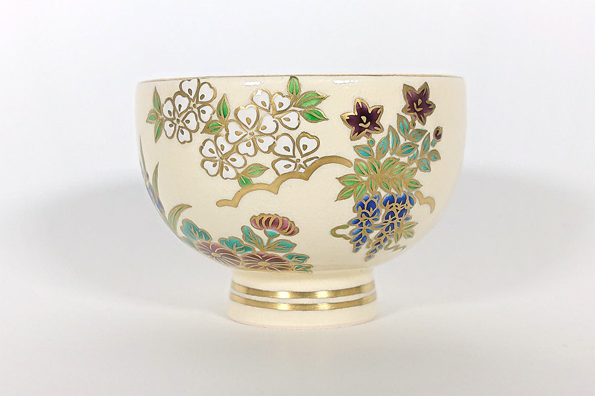 四季草花 ぐい呑