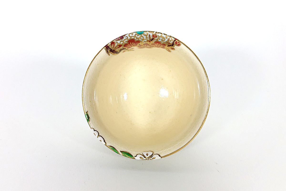 草花丸紋 ぐい呑