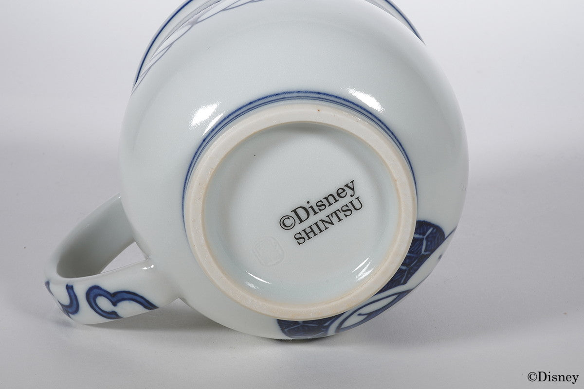 染付伝統文様 ミニーマウス マグカップ【ディズニー/京都伝統工芸シリーズ】
