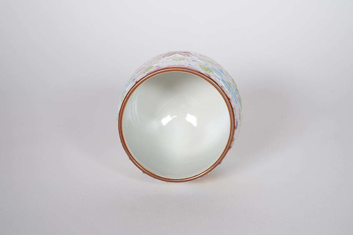 一珍雲錦詰 組湯呑