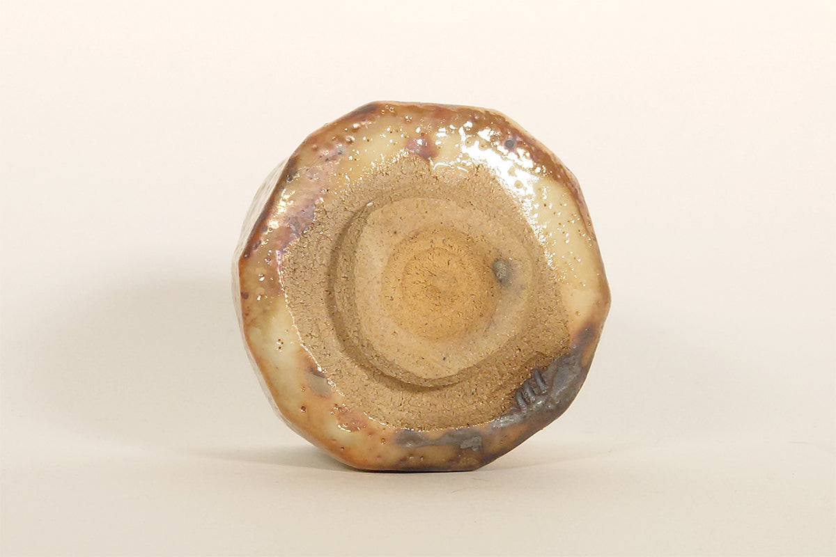 耀変金志野 ぐい呑