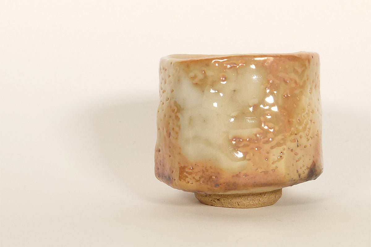 耀変金志野 ぐい呑