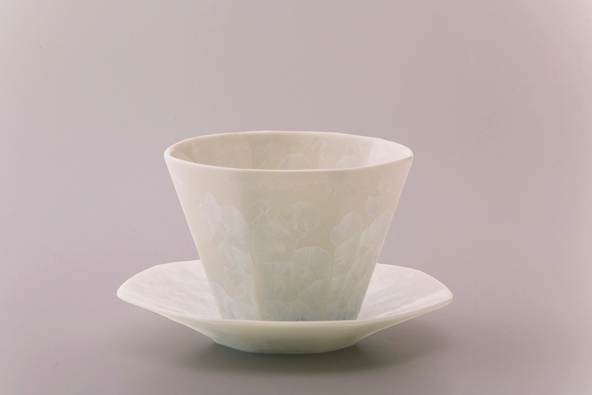 雪ノ華 白 ティーカップ