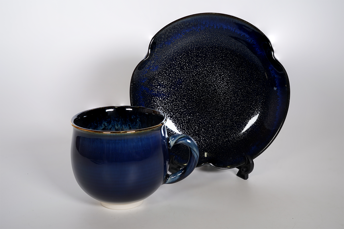 コーヒー碗皿 紫乃