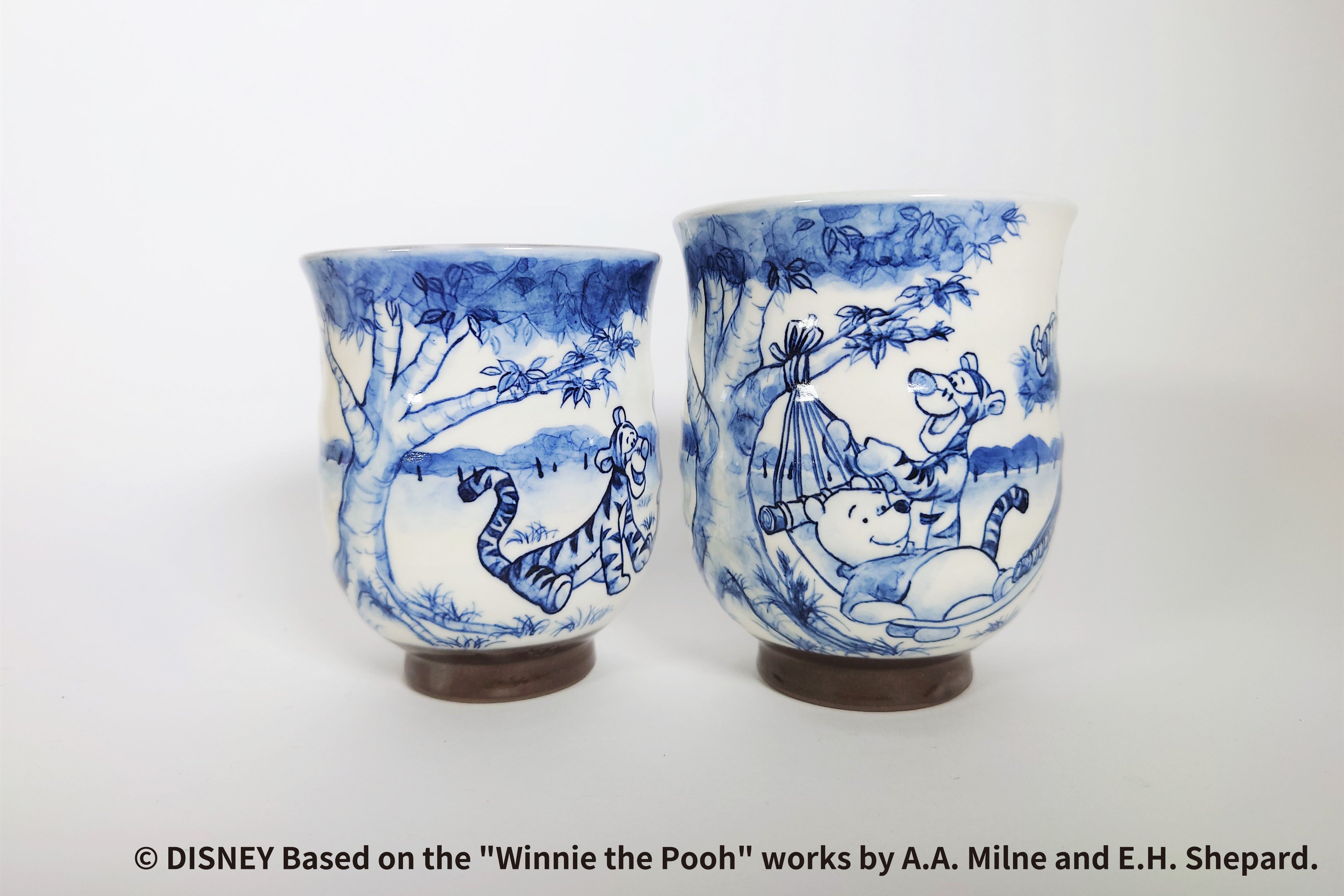 100エーカーの森 組湯呑【ディズニー/京都伝統工芸シリーズ】