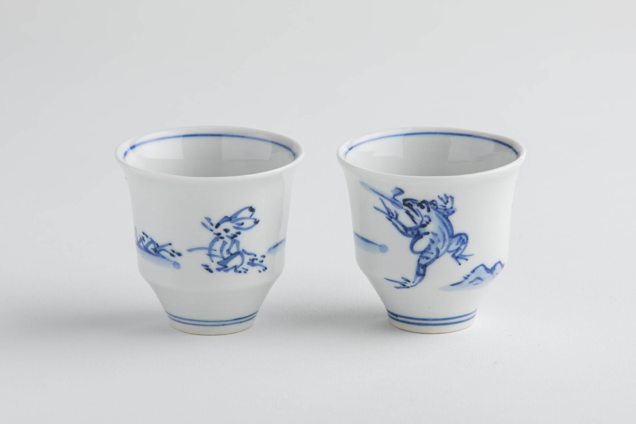 鳥獣戯画 酒器 - ぐい呑-Cup-