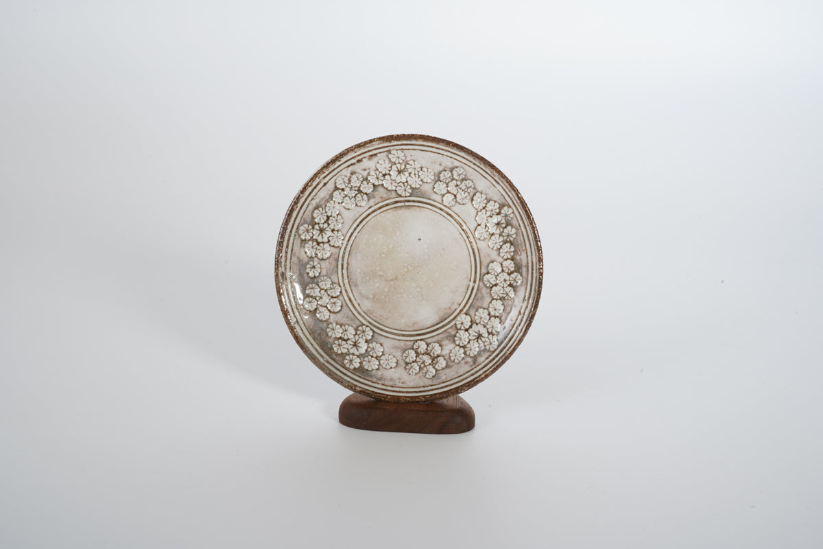 三島手花ごよみ 3寸皿