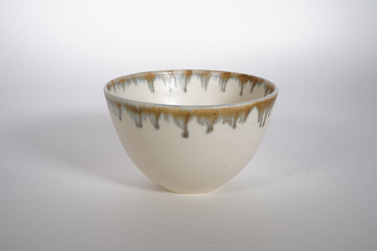 クリーム釉彩 ボウル