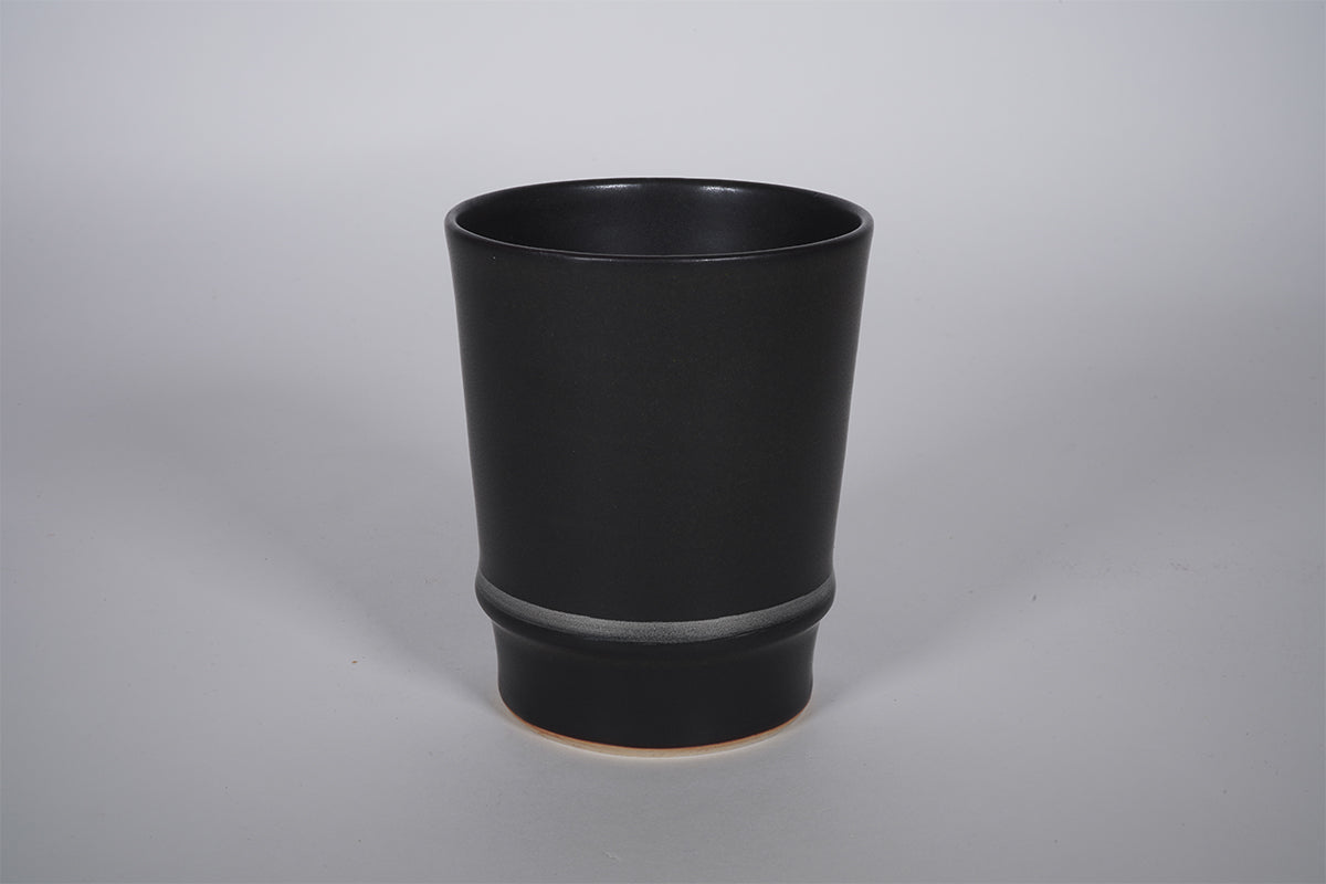 マットブラック 銀彩 フリーカップ