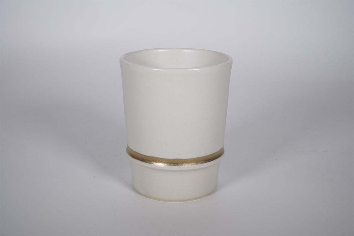クリーム 金彩 フリーカップ